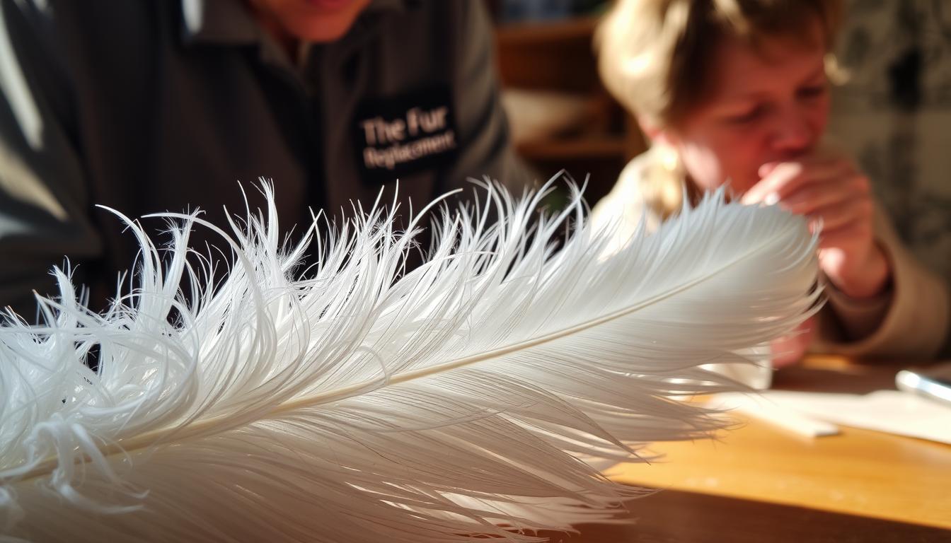 canada goose fur getting matted